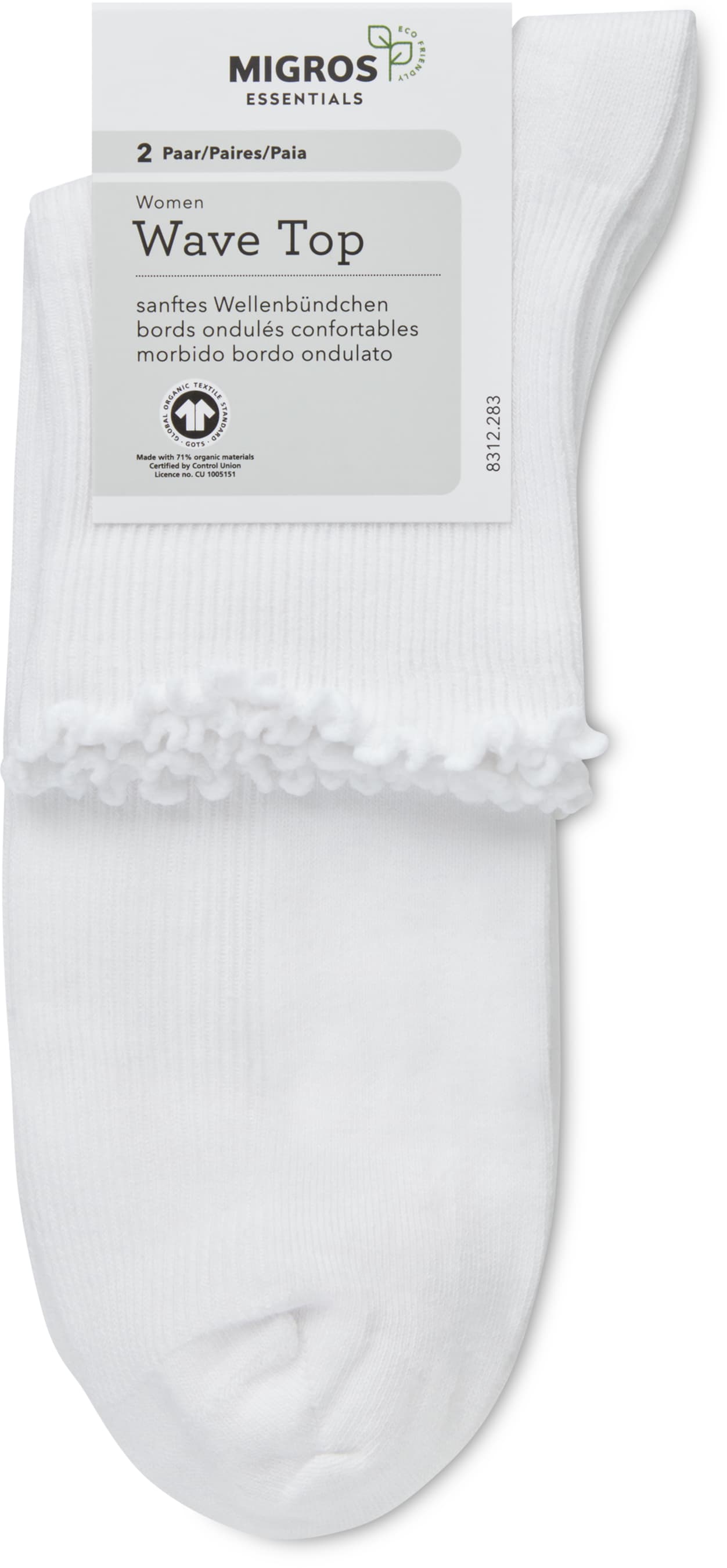 Damen Socken Wave Top